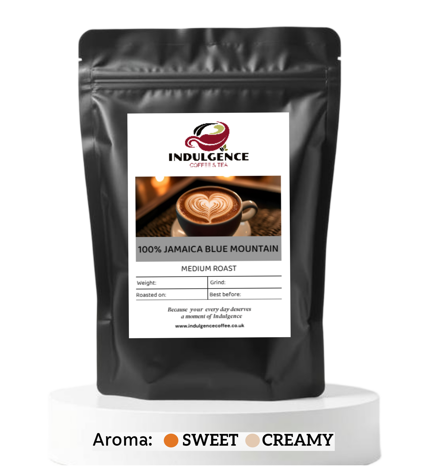 100% JAMAICA BLUE MOUNTAIN - MEDIUM ROAST