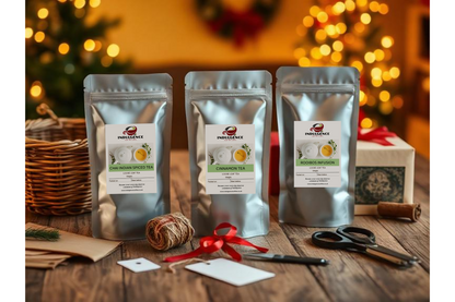 HOLIDAY TEA CHEER TRIO: Chai Indian Spiced, Cinnamon Tea, Rooibos Infusion