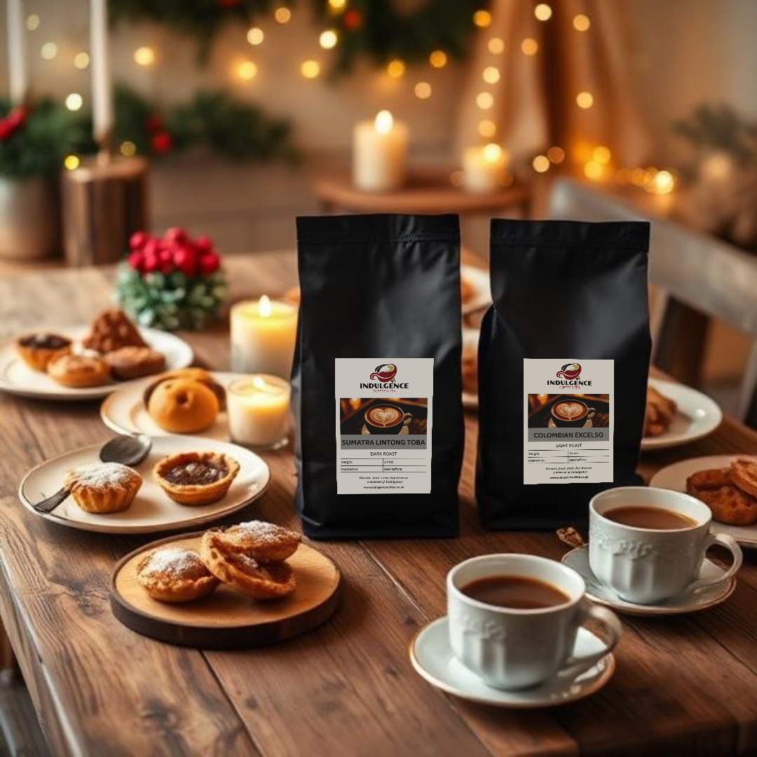CHRISTMAS COFFEE COMFORT BUNDLE: Comfort Blend, Sumatra Lintong Toba, Colombian Excelso