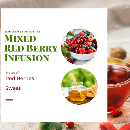 THE FESTIVE INDULGENCE GIFT SET: Morning Blend, Earl Grey, Mixed Red Berry Infusion